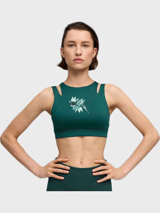 PUMA Frauen Sport-BHs Sport-BH Grün