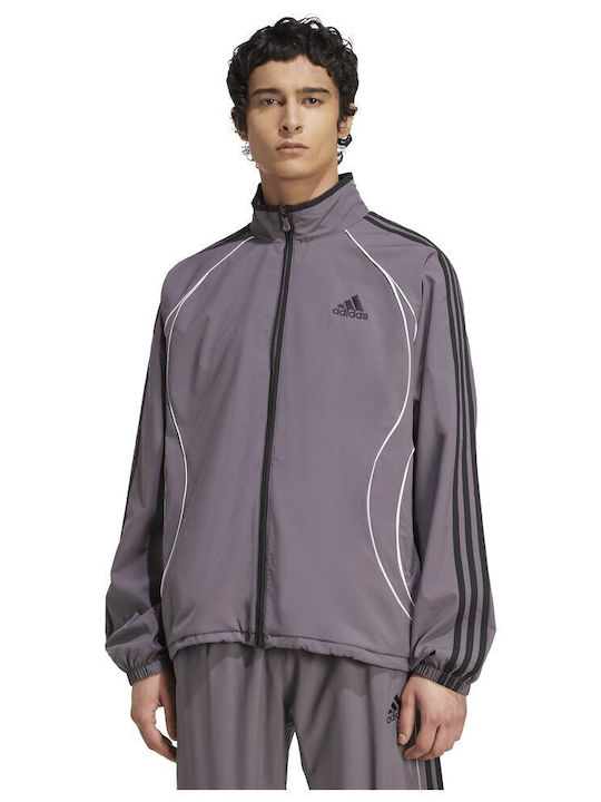 Track Top Men's Cardigan Gray