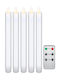 Goobay Decorative Lamp Wax Polish White 10pcs