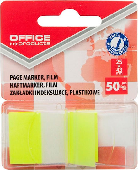 Büroartikel Indexierungsrollen Büroartikel Pp 25x43mm 1x50 Karten Blister Gelb