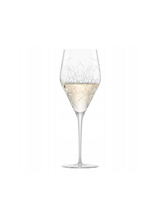 Zwiesel Glas Σετ Ποτήρια για Λευκό Κρασί από Γυαλί Κολωνάτα 357ml 2τμχ