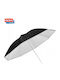 Aurora Umbrelă de ploaie Compact Albă