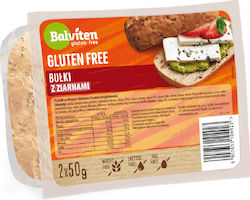 Balviten Sandwich Buns Seeds Gluten Free 2x50g 100g