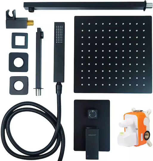 Acquanet Built-in Mixer & Supply Set for Shower