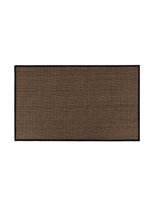 5Five Rechteckiges Küchenmatte 45x75cm 213200 Schwarz