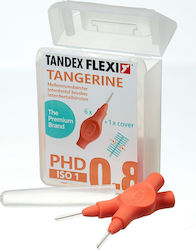 Tandex Flexi Μεσοδόντια Βουρτσάκια 0.8mm 6τμχ