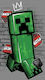 Minecraft Metro Art Кърпа За Баня Creeper 70 X 140 См