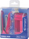 Kangaro Stapler Aion-10g Puncher Nowa-35 Stapler Pink