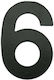 House Number 6 Mb-6 145mm Black