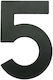 House Number 5 Mb-5 145mm Black