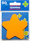 Donau Memo Pads Sticker Star Orange 50 Sheets Hanging 7572001pl-12 N