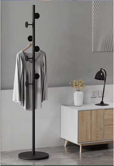 Etoile Cuiere de podea Metal Negru 170cm