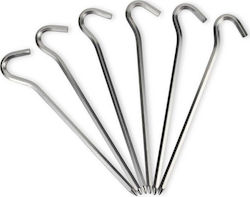 Rockland Hexagonal Tent Pegs 6 Pieces Rockland Hexagonal Tent Pegs 6 Pieces