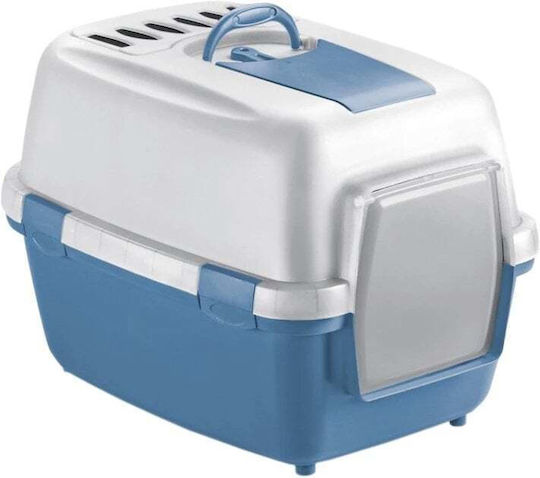 Exacompta Cat Toilet Closed White L55 x W40 x H40cm