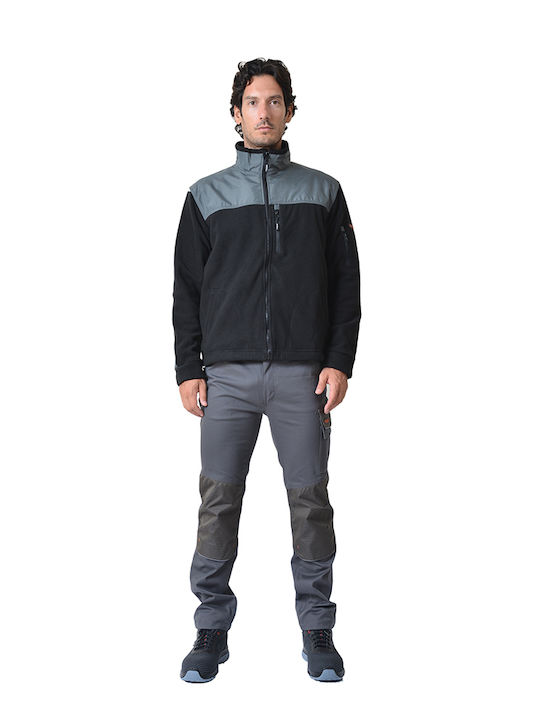 Ergo Hunting Cardigan Fleece Black