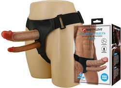 Pretty Love Keaven Harness Briefs Double Dildos Pretty Love Keaven Harness Briefs Double Dildos