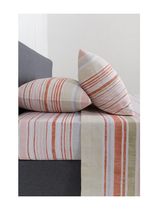 Naf Naf Sheet Sets King Size 270x280cm. Summit Red 4pcs