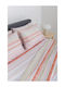 Naf Naf Set Cearșafuri King Size 270x280cm. Summit Roșu 4buc