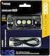 Technik Rechargeable Headlamp LED IP44 with Maximum Brightness 1200lm Red