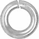 Link De Conectare Inel Aur Alb 9k 3,70mm