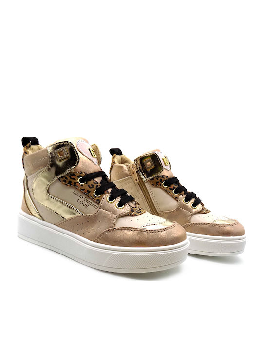 Kids Sneakers High Pink