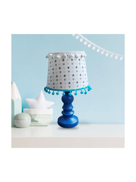 Oxygen Kids Portable Lamp Blue 25x12x10εκ.