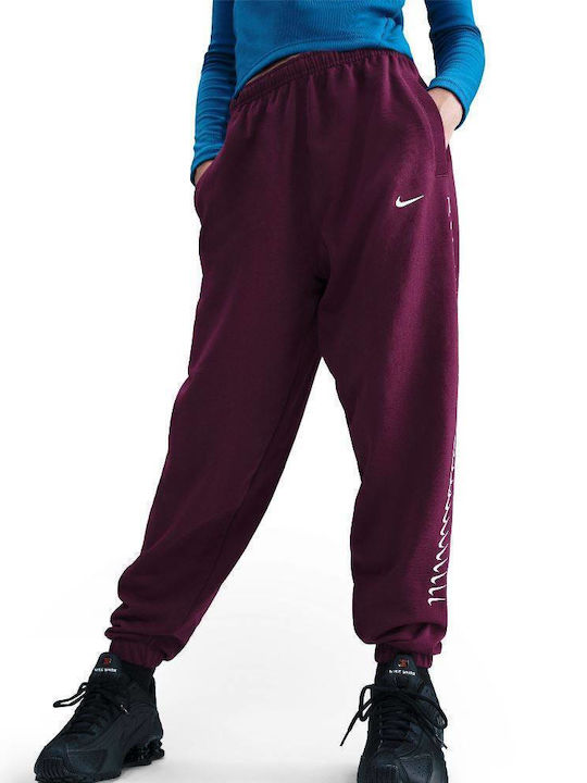 Nike Παντελόνι Φόρμας Bordeaux