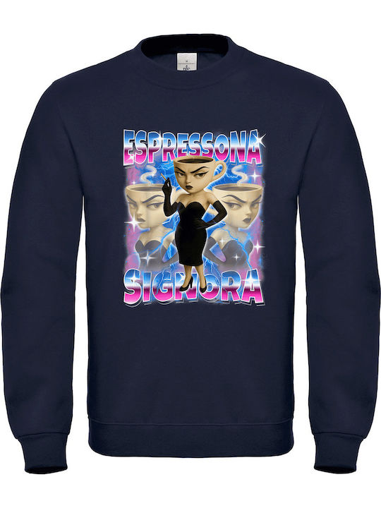 Gildan Детски Суичър Dark Blue
