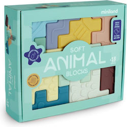 Miniland Rubber Animal για 1.5+ Ετών 10τμχ Miniland Rubber Animal για 1.5+ Ετών 10τμχ