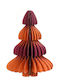 Weihnachtsdekoration Baum 30cm Orange Baum