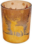 Atmosphera Christmas Candlestick Reindeer 12.5x...