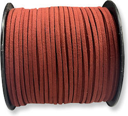 Suéte Schnürsenkel Burgundisch 3mm 100m