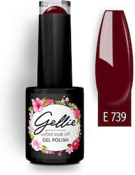 Gellie Gel Nagellack 739 Burgundisch 10ml