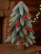 Decorațiune de Crăciun Plastic Braduleț Morus Aspect natural 40cm. Verde