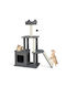 Costway Scratching Post Cat Trees Gray