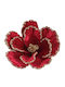 Kaemingk Weihnachtsdekoration Stoff Blume Länge 23cm.