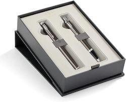 Parker Im Core Dark Espresso Ct Set Fountain Pen Ballpen 3501179756158 Nibs Medium Parker Im Core Dark Espresso Ct Set Fountain Pen Ballpen 3501179756158 Nibs Medium