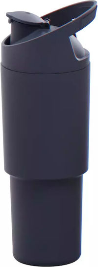 Asobu Handled Tumbler Θερμός Ανοξείδωτο 1lt Με μοντέρνο σχεδιασμό και διπλό τοίχωμ με Καλαμάκι και Λαβή