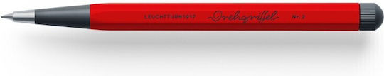 Leuchtturm1917 Mechanical Pencil for Drawing made of Aluminum 1pcs Burgundy