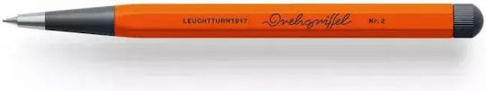 Leuchtturm1917 Μηχανικό Μολύβι από Αλουμίνιο 0.7mm 1τμχ Πορτοκαλί