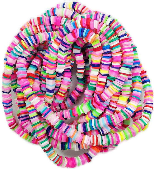 Rubber Discs Square Multicolour 6mm 245pcs 16-24