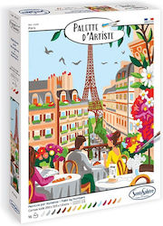 Sentosphere Palette D'artiste Paint By Numbers Paris 028-45214 Sentosphere Palette D'artiste Paint By Numbers Paris 028-45214