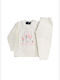 Kinder Sweatpants Set - Jogginganzug Ecru