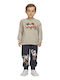 Kinder Sweatpants Set - Jogginganzug Beige 2Stück