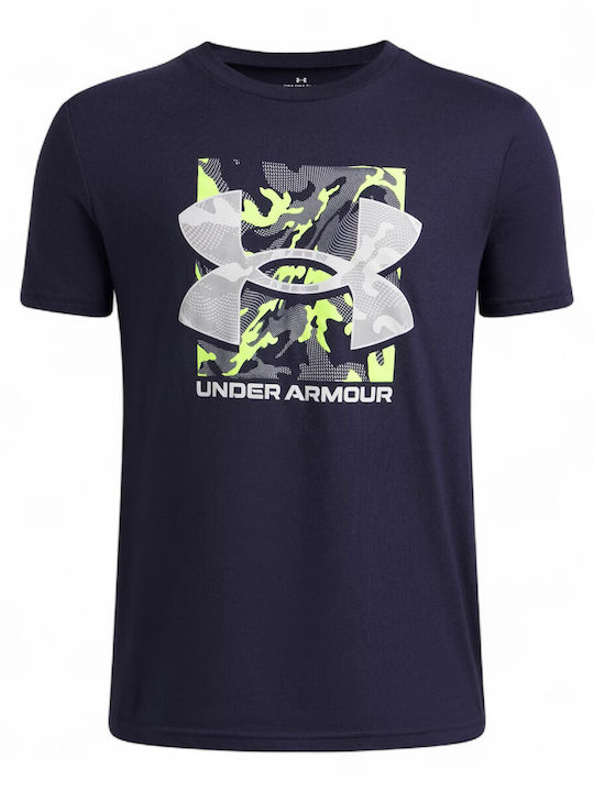 Under Armour Παιδικό T-shirt Navy Μπλε
