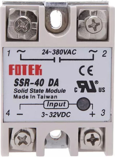 Ssr-40da Fotek 40a Output Ac24-380v Solid State Relay