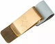 Clips Metalic Placat cu Aur pentru Stilou Kokonote Basic Studio Cloudy Sky Albastru Deschis