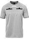 T-shirt Γκρι