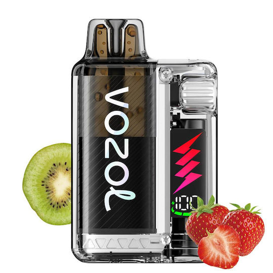 Vozol Единично Употребими Електронни Цигари Strawberry Kiwi 2ml 20mg Червено