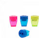 Pencil Sharpener Barrel Double Plastic Φ6.8-12mm Bali Assorted Deli Pack 12 Pieces